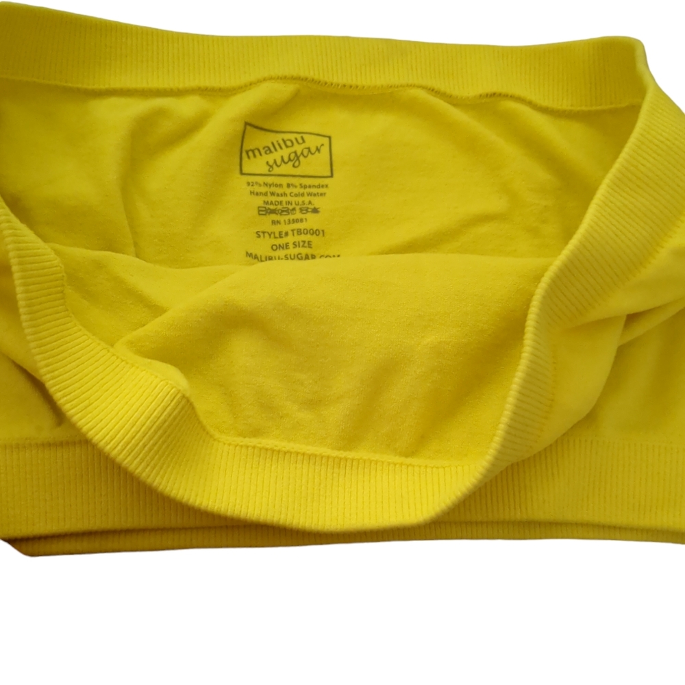 SugarLips tube top. 7 different tops, 7 different colors sold as one/together - Picture 3 of 6